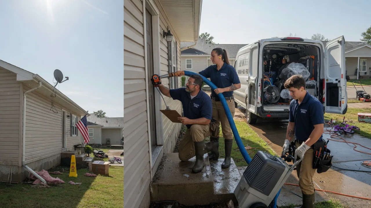 Ceiling Water Damage Restoration in Grass Lake, MI near me